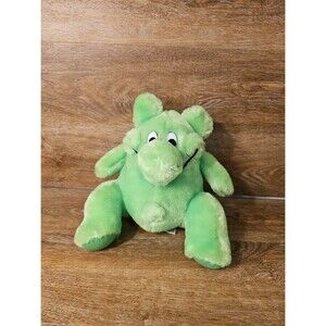 Vintage 1989 Kodak Kolorkins Zoom, Green Plush toy advertisement  premium